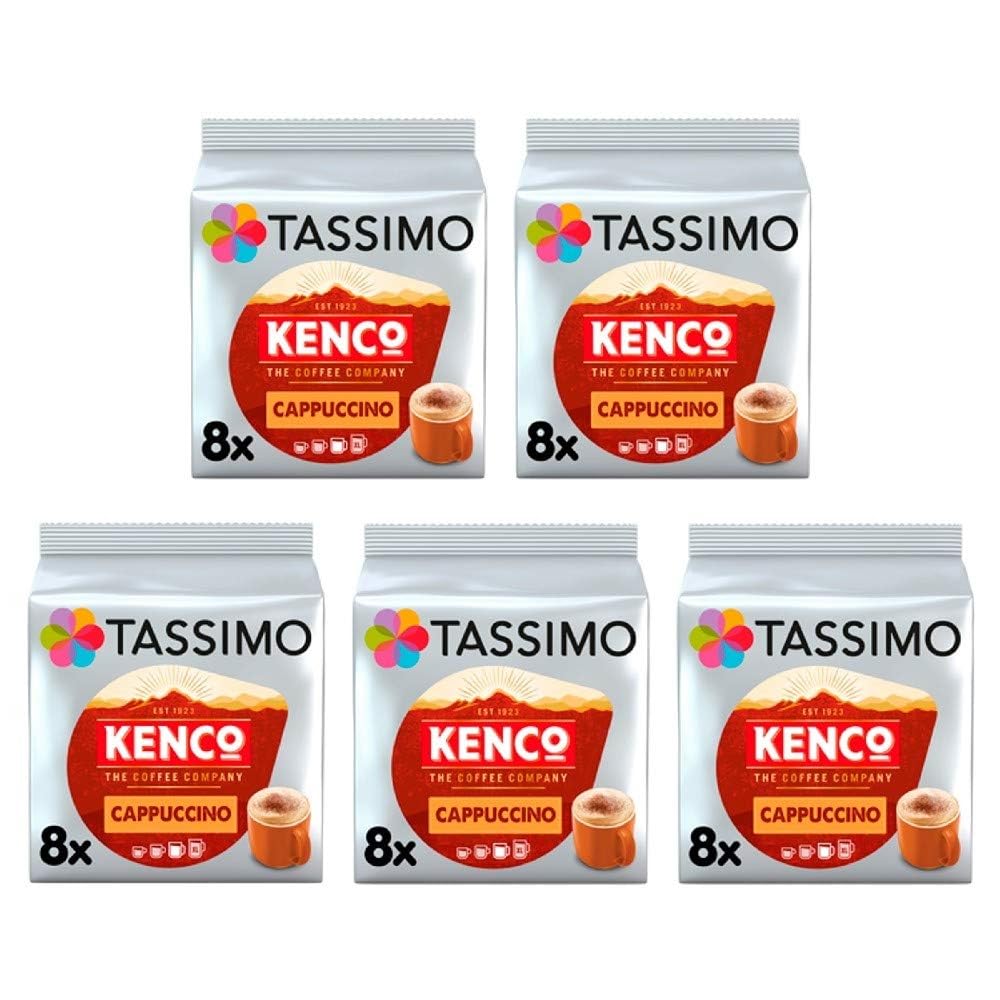 Tassimo Kenco Americano Grande XL Coffee Pods x16 (Pack of 5, Total 80 Drinks)