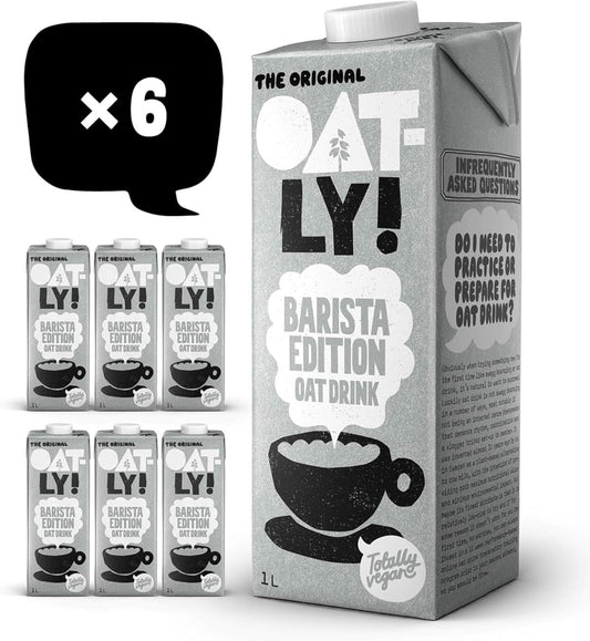 Oatly Barista Oat Drink Long Life 6x1Litre