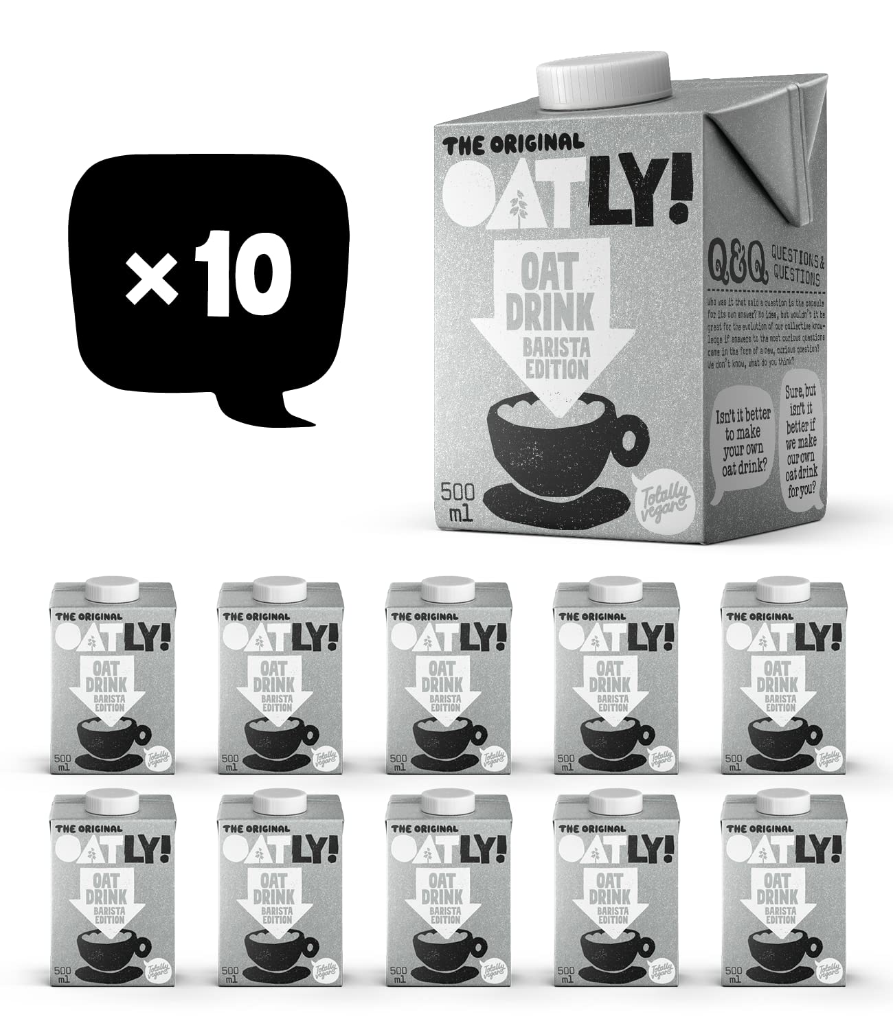 Oatly Barista Oat Drink Long Life 6x1Litre